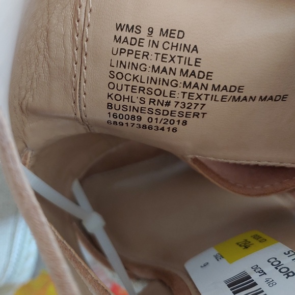 Apt. 9 Defined Comfort Wedges Size 9 MED - Picture 7 of 7